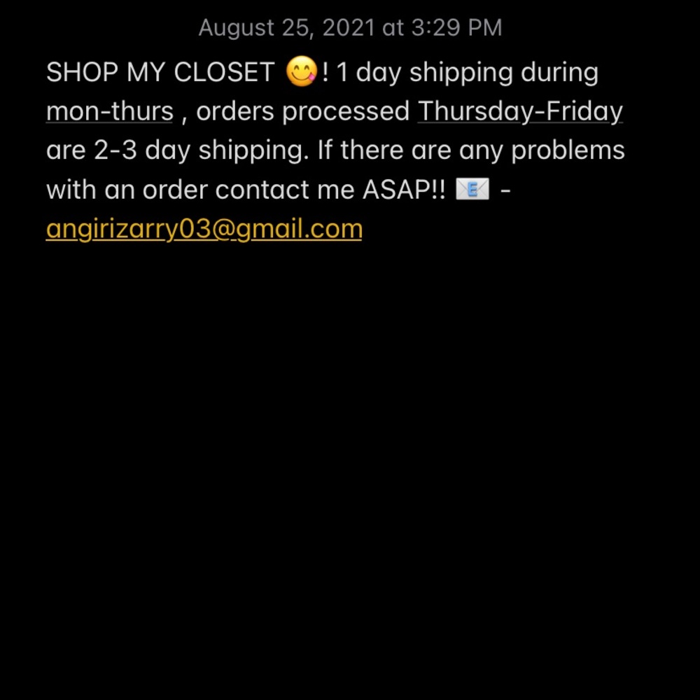 SHIPPING & CONTACT INFO!!